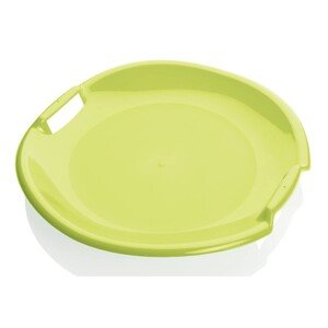 Plastkon Sáňkovací talíř Tornado, limetková, pr. 54 cm