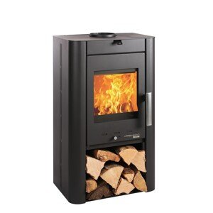 HAAS+SOHN Krbová kamna PRUNUS černá 3-6,4 kW, 86,8 x 52 x 33 cm