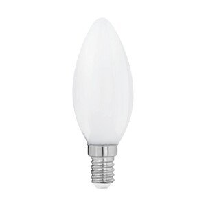 EGLO LED žárovka E14 C35 7W 806lm 2700K pr. 35 x 98 mm, opálová