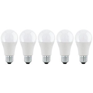 EGLO LED žárovka E27 A60 8,5W 806lm 3000K pr. 60 x 108 mm, opálová, 5 ks