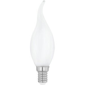 Eglo LED žárovka E14 CF35, 4 W, 470 lm, 2700 K, opál