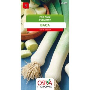 Semínka Pór zimní Baca (Allium porrum)