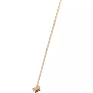 LUX-TOOLS Kartáč na spáry s dřevěnou rukojetí 1,20 m