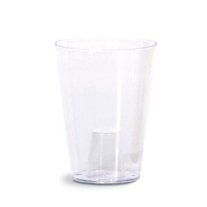 Prosperplast Květináč na orchidej COUBI ORCHID transparent. bílý pr. 13 x 17 cm