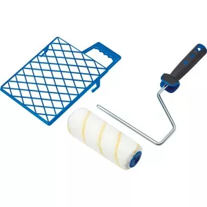 LUX-TOOLS Sada válečku na malování pro hladké povrchy modrá 5dílná