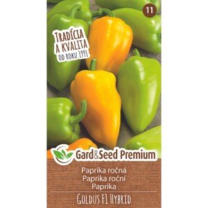 GardenSeed Premium Semínka Paprika roční Goldus F1