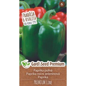 GardenSeed Premium Semínka Paprika roční zeleninová silnostěnná PREMIUM