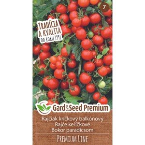 GardenSeed Premium Semínka Rajče keříčkové (balkonové) červené PREMIUM