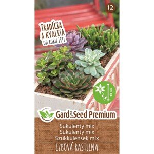 GardenSeed Premium Semínka pokojové rostliny Sukulenty mix