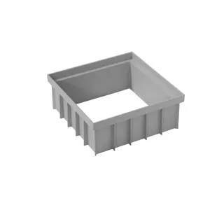 Dakota Nástavec revizní šachty, šedá, 30 x 30 cm, výška 10 cm