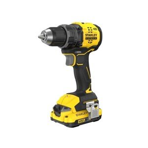 STANLEY Bezuhlíková aku vrtačka SFMCD714D1T-QW (1x2.0 Ah + nabíječka + kufr)