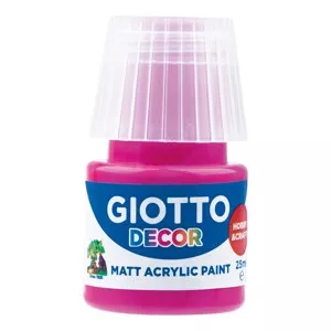 GIOTTO Akrylová barva Decor Acrylic MATT magenta, 25 ml