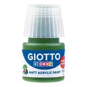 GIOTTO Akrylová barva Decor Acrylic MATT lesní zelená, 25 ml