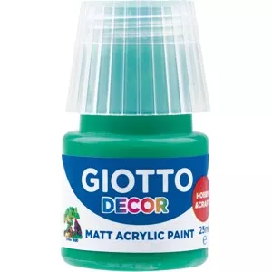 GIOTTO Akrylová barva Decor Acrylic MATT smaragdová, 25 ml