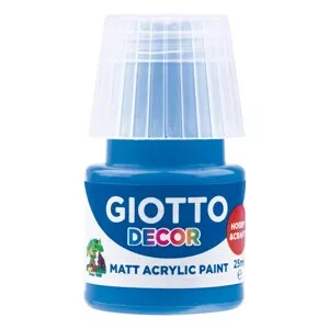 GIOTTO Akrylová barva Decor Acrylic MATT kobaltová modrá, 25 ml