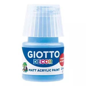GIOTTO Akrylová barva Decor Acrylic MATT nebeská modrá, 25 ml