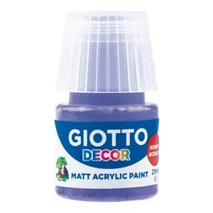 GIOTTO Akrylová barva Decor Acrylic MATT fialová, 25 ml