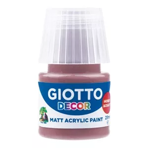 GIOTTO Akrylová barva Decor Acrylic MATT umbra, 25 ml