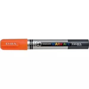 LYRA Akrylový popisovač Graduate MARK ALL neon oranžový, M - 2 mm