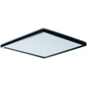 miLEDo Stropní LED svítidlo LED AZPO LED CCT, 17,5 W, IP54, černá, 30 x 30 cm