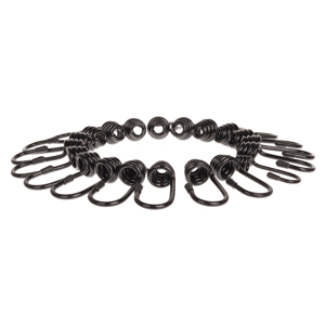 Háčky na elastický popruh 8 mm – balení 20 ks 10011