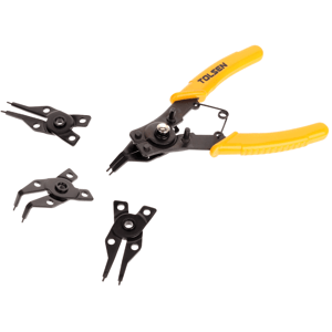 TOLSEN Kleště na pojistné kroužky 4v1 10100