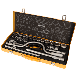 TOLSEN Gola sada 1/2" 24 ks 15141