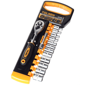 TOLSEN Gola sada 1/4" 14 ks 15150