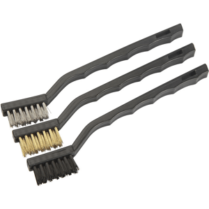 TOLSEN Sada drátěných kartáčů 3 ks - 180 mm 32059