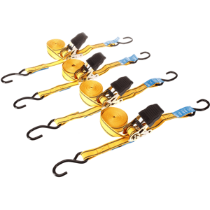 TOLSEN Upínací ráčnový popruh 5 m, 4 ks 62254