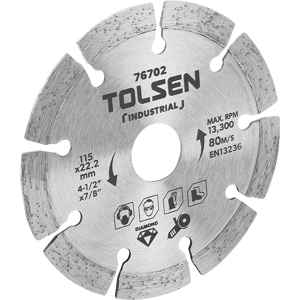 TOLSEN Diamantový kotouč segmentový 230 mm 76707