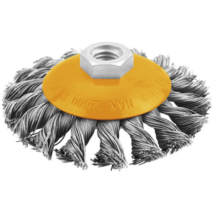 TOLSEN Okružní copánkový kartáč 100 mm - M14 77520