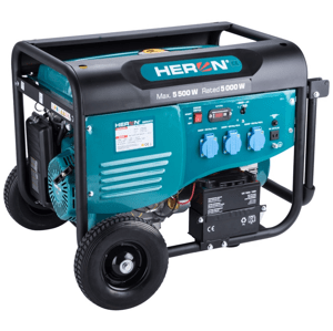 Heron Elektrocentrála benzínová 13 HP/5,5 kW, pro svařování, elektrostart 8896415