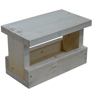 Pinie Krmítko pro ptáky s rovnou střechou Bird 2F