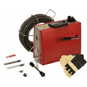 Elektrická čistička odpadů GQ100 – spirála Ø 16 mm, 400 ot./min. 2.2012