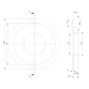 uni-max Kopírovací kroužek 24 mm