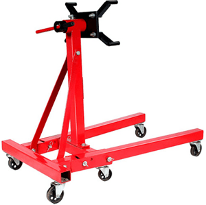 Vozík pro manipulaci s motorem – nosnost 900 kg, s brzdami LD-E02200