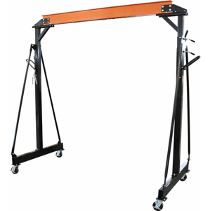 Mobilní jeřábová dráha – nosnost 2 t, pojízdná konstrukce, výškově stavitelná SB0904