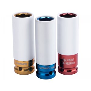 Klíče nástrčné rázové, sada 3ks, 4700800 4700800