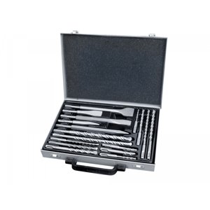 EXTOL CRAFT Vrtáky a sekáče SDS PLUS, sada 17ks 23953