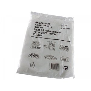 Fólie na přikrytí při malování, 4x5m, 25001