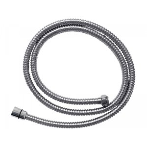 Hadice sprchová, nerez, 150cm, dvouzámková, chrom, VIKING 630224