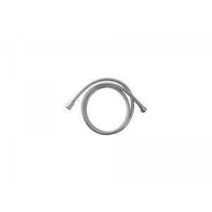 Hadice sprchová, černo/stříbrná  PVC, 150cm, rotační, PVC, VIKING 630229