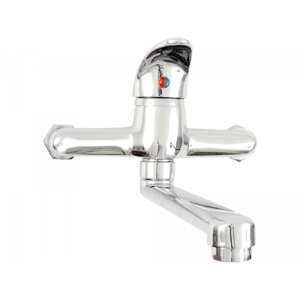 Baterie umyvadlová/dřezová, 100mm, ram. 20cm, 35mm, chrom, VIKING 65008