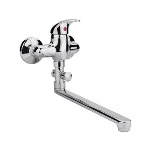 Baterie jádrová, 100mm, rovné ramínko 30cm, 35mm, chrom, VIKING 65110