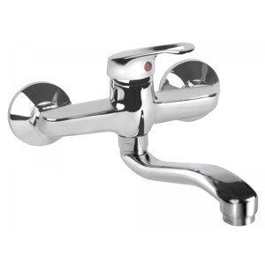 Baterie umyvadlová/dřezová, 100mm, ram. 20cm, 35mm, chrom 72012