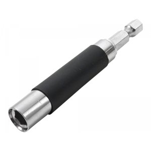 EXTOL PREMIUM Držák hrotů do vrtačky, výsuvný, CrV - 1/4"x80-122mm 791002