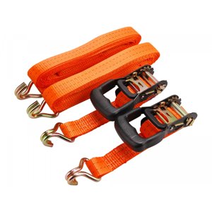 Pásy upínací ráčnové s háky, 5m x 35mm, PES - 2ks 8861146