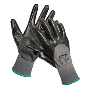 ČERVA EXPORT IMPORT a.s. Pracovní rukavice FIELDFARE, nitril na dlani a prstech, vel. 8 0108007299080