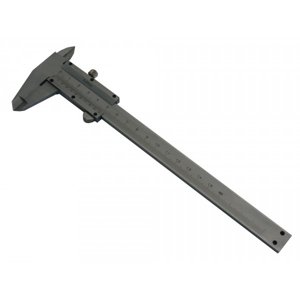 Posuvné měřítko KINEX 150 mm, 0,02 mm, aretace šroubkem, ČSN 25 1238, DIN 862 6000